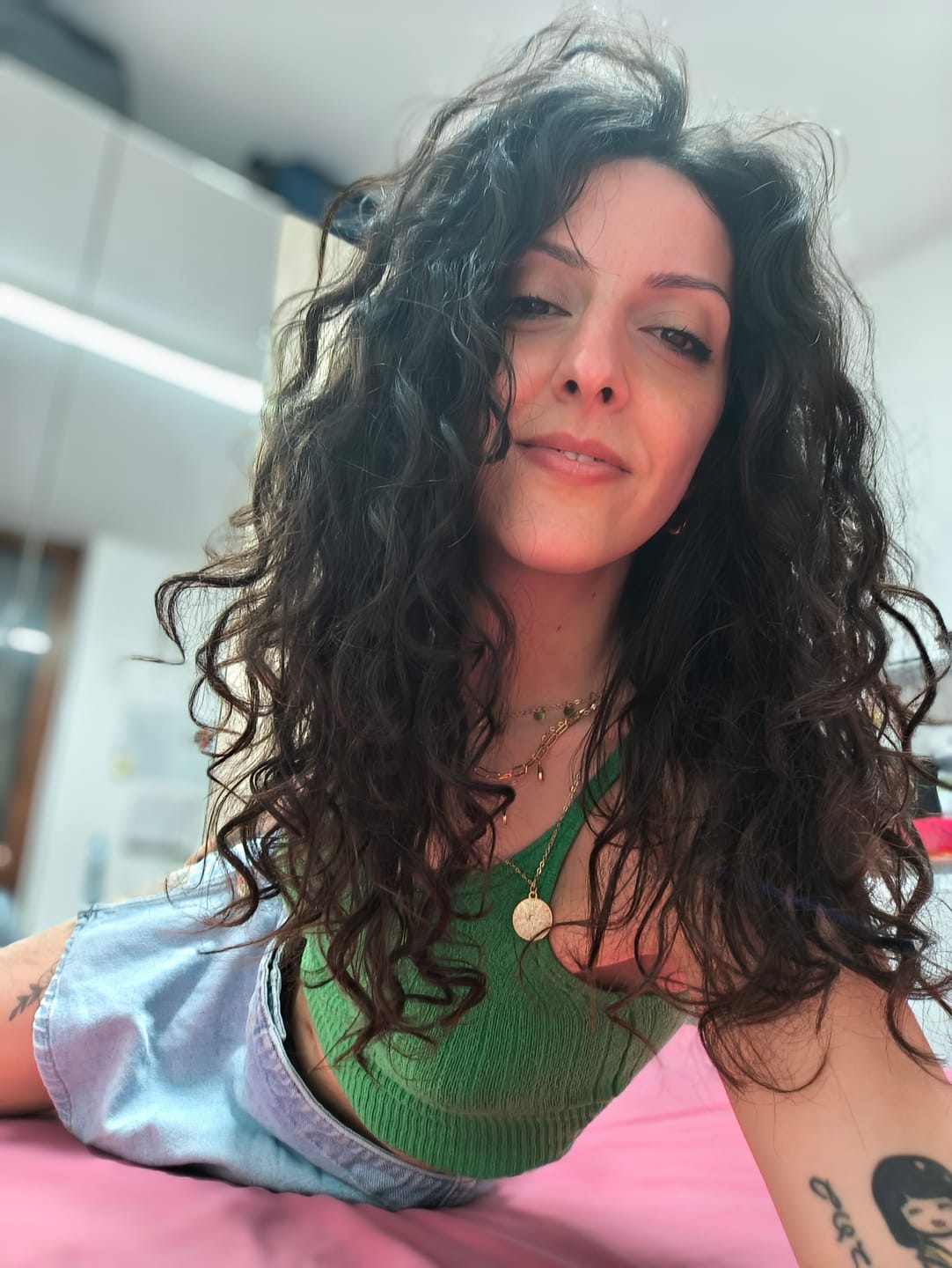 Customer photo review of Gold KIT Styling Capelli Mossi (Linea 2) + Booster Protein