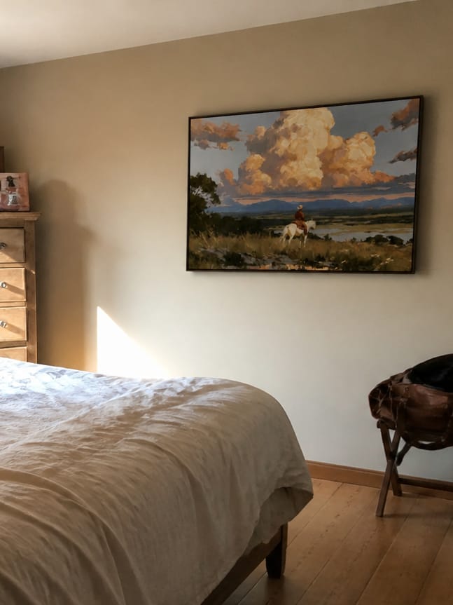 Customer photo review of Western Horse Art｜Golden Expanse