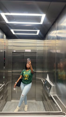 Customer photo review of Springboks Shopping Bag-OS Green
