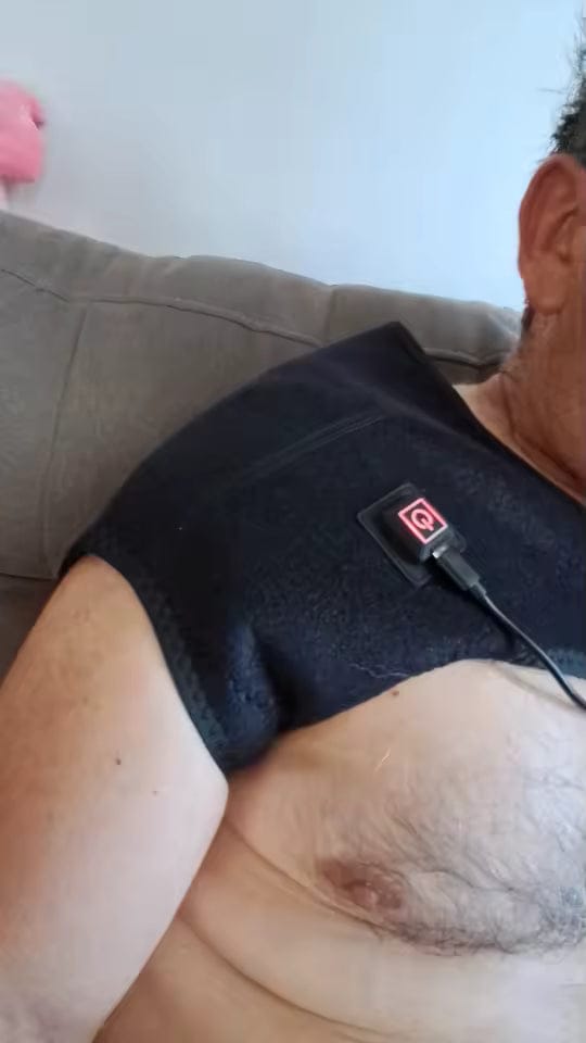 Customer photo review of Hombrera Térmica 3 Niveles Calor