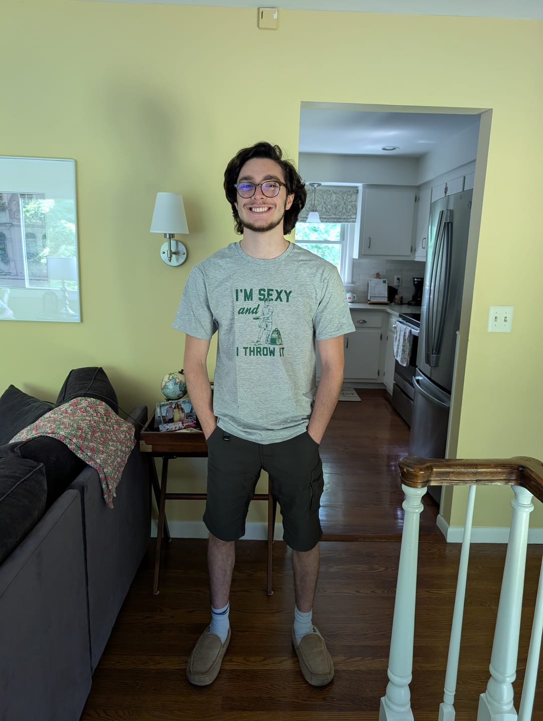 Customer photo review of Sexy & Throwing T-Shirt