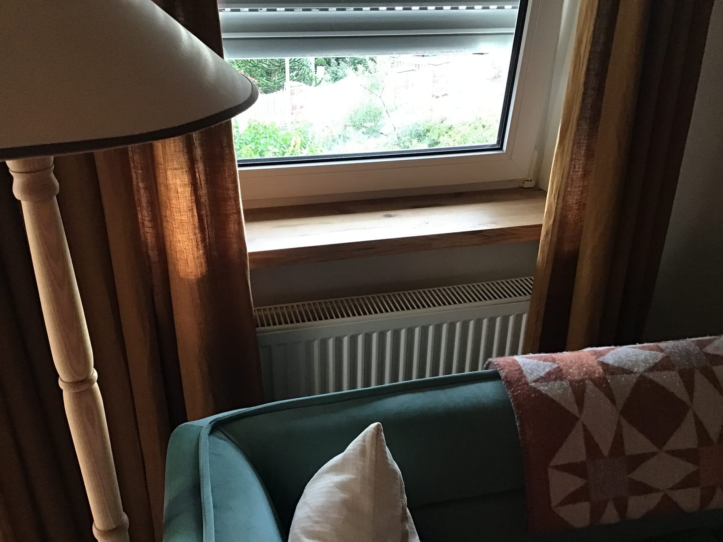 Customer photo review of Aufsatzfensterbank Eiche
