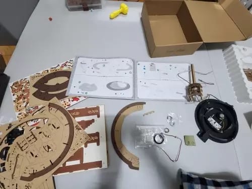 Customer photo review of Rolife Classic Carousel 3D Wooden Puzzle