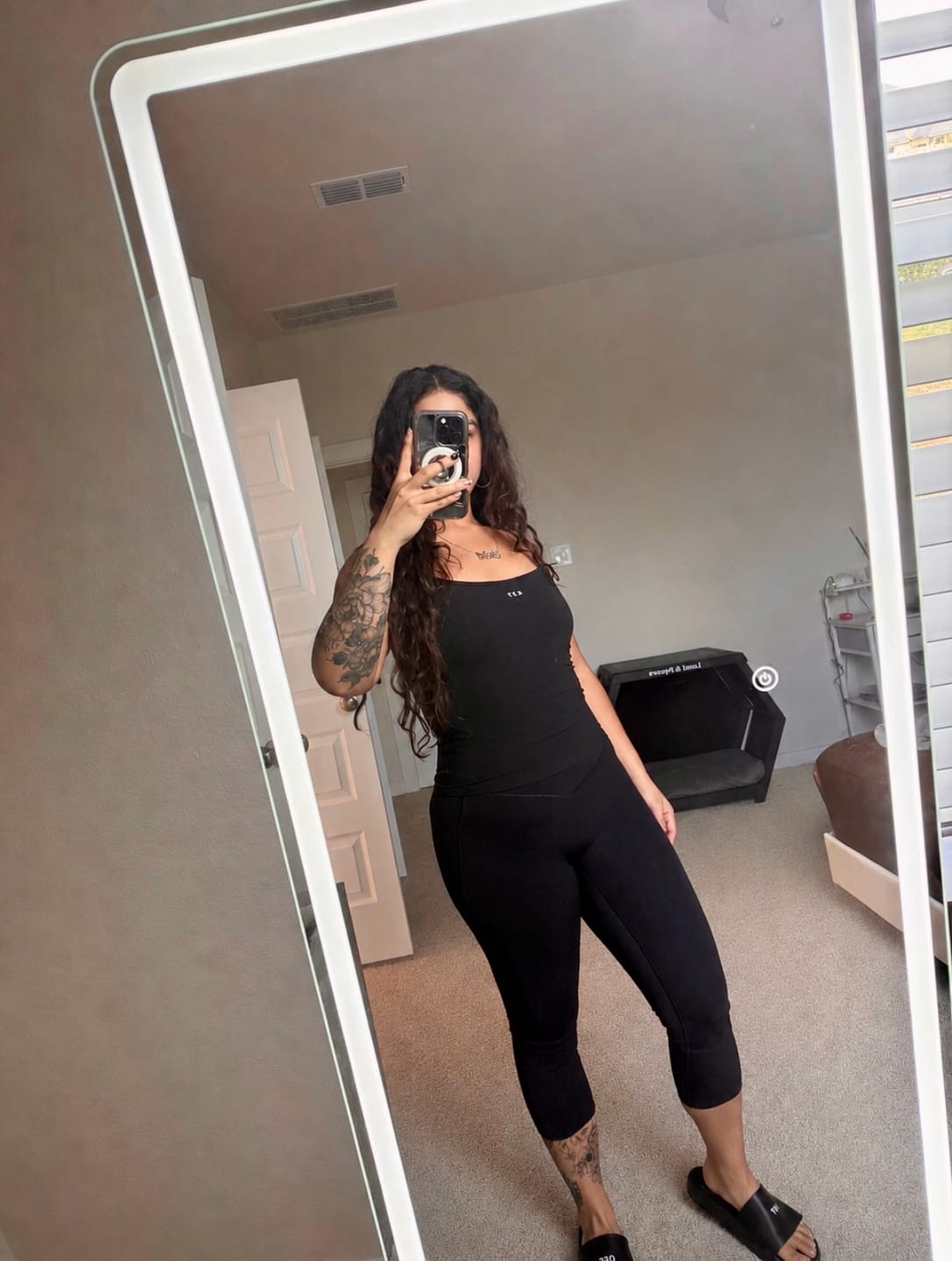 Customer photo review of The Micro Capri Black