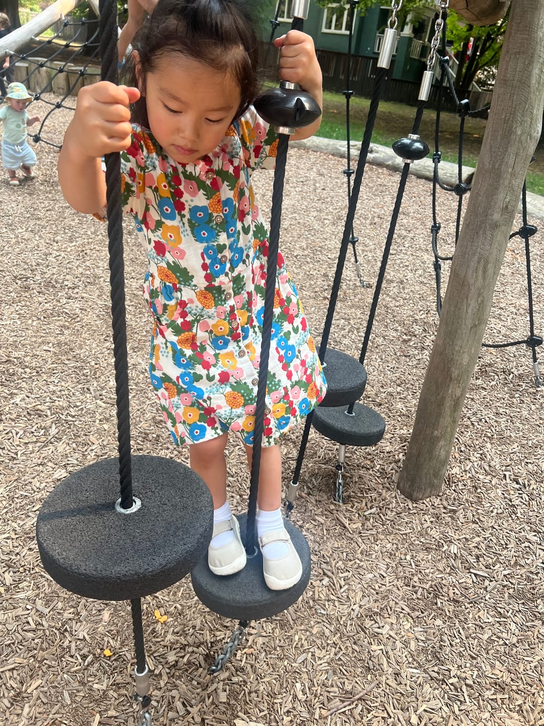 Customer photo review of Flora And Fauna Button Through Short Sleeve Dress