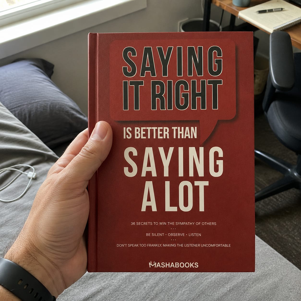 Customer photo review of Saying It Right Is Better Than Saying a Lot
