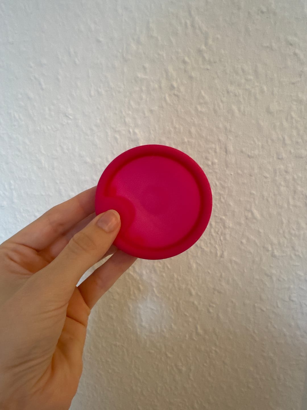 Customer photo review of femdisc Einweg-Menstruationsscheibe gratis