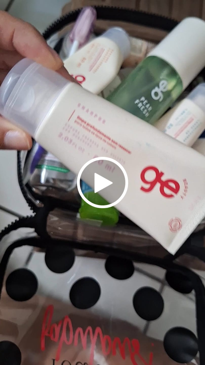 Customer video review of shampoo sem sulfato | travel size