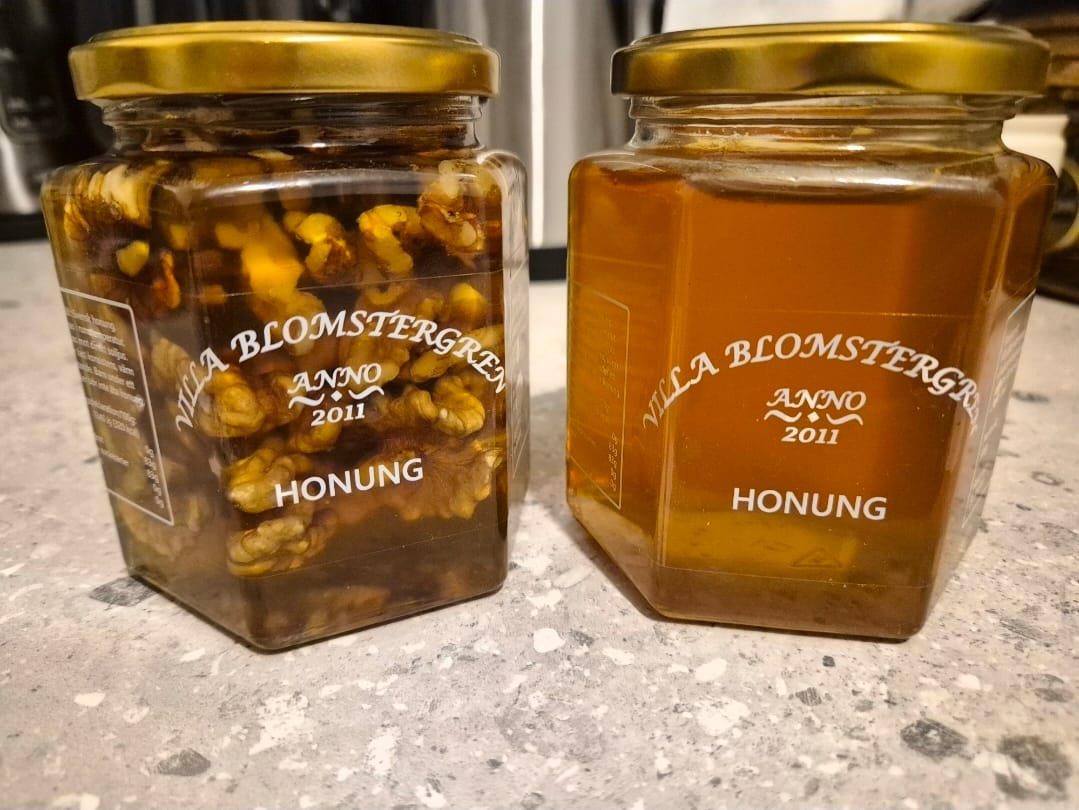 Customer photo review of Flytande honung 2 kg (4×500 g) – Svensk RAW honung