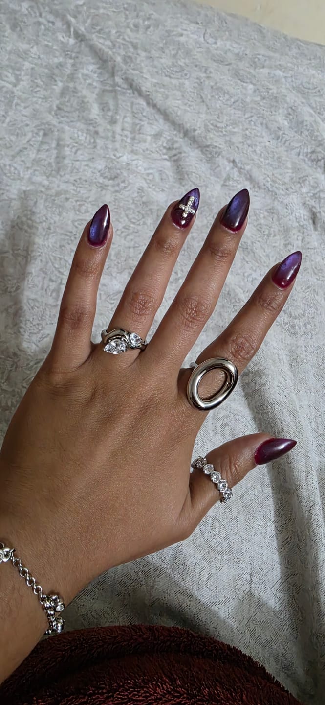 Customer photo review of Anillo Bliss Plata + Zirconia