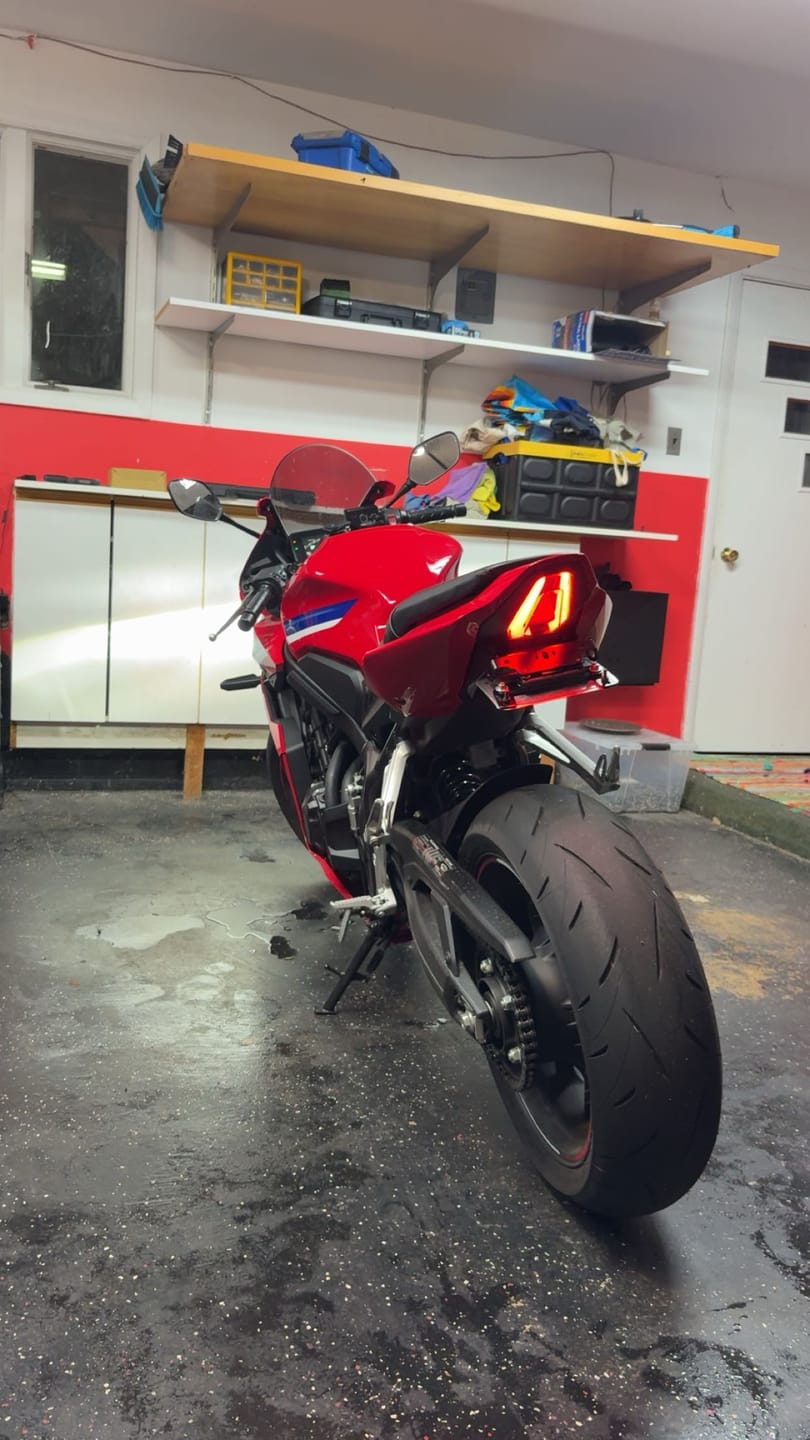 Customer photo review of Honda CBR650R / CB650R