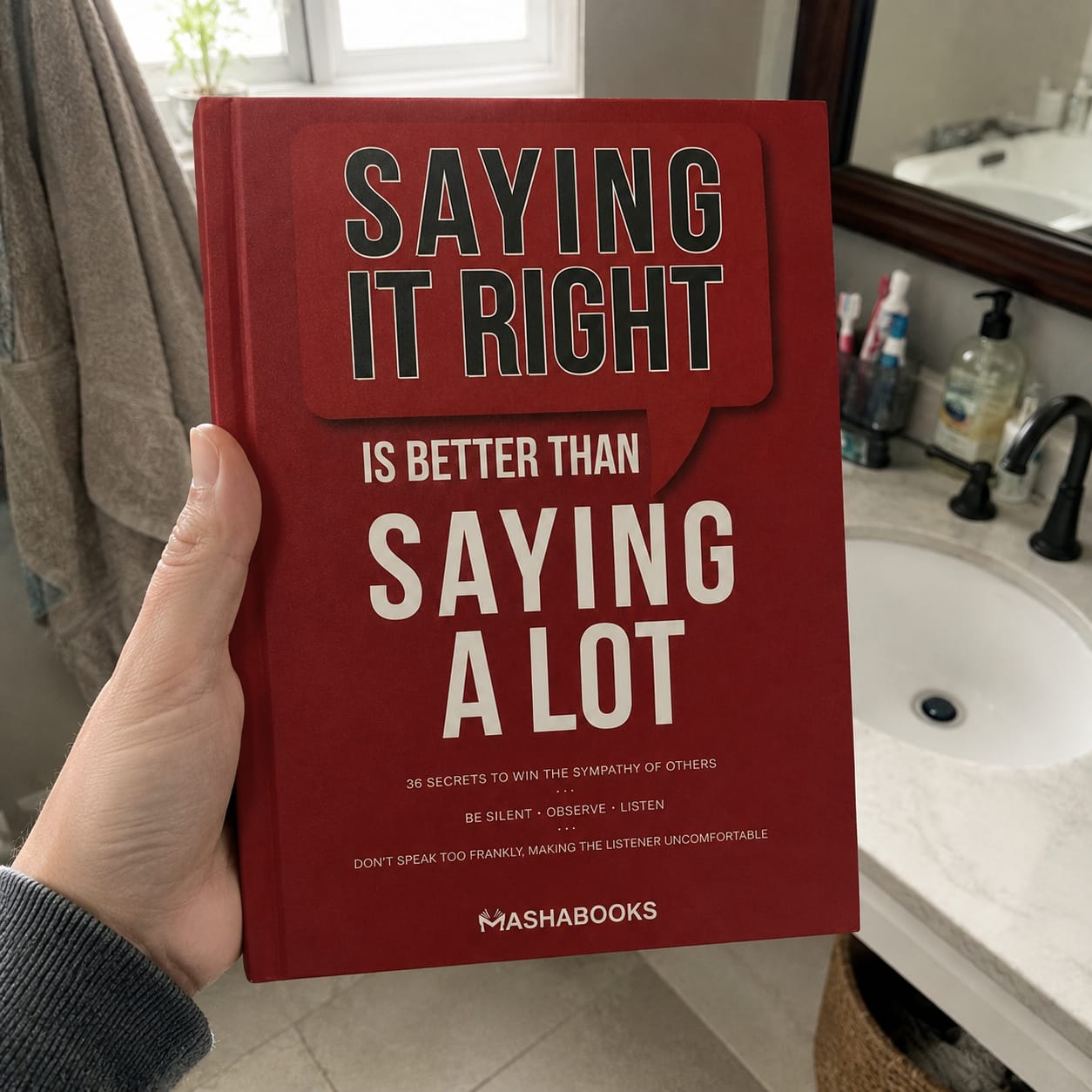 Customer photo review of Saying It Right Is Better Than Saying a Lot