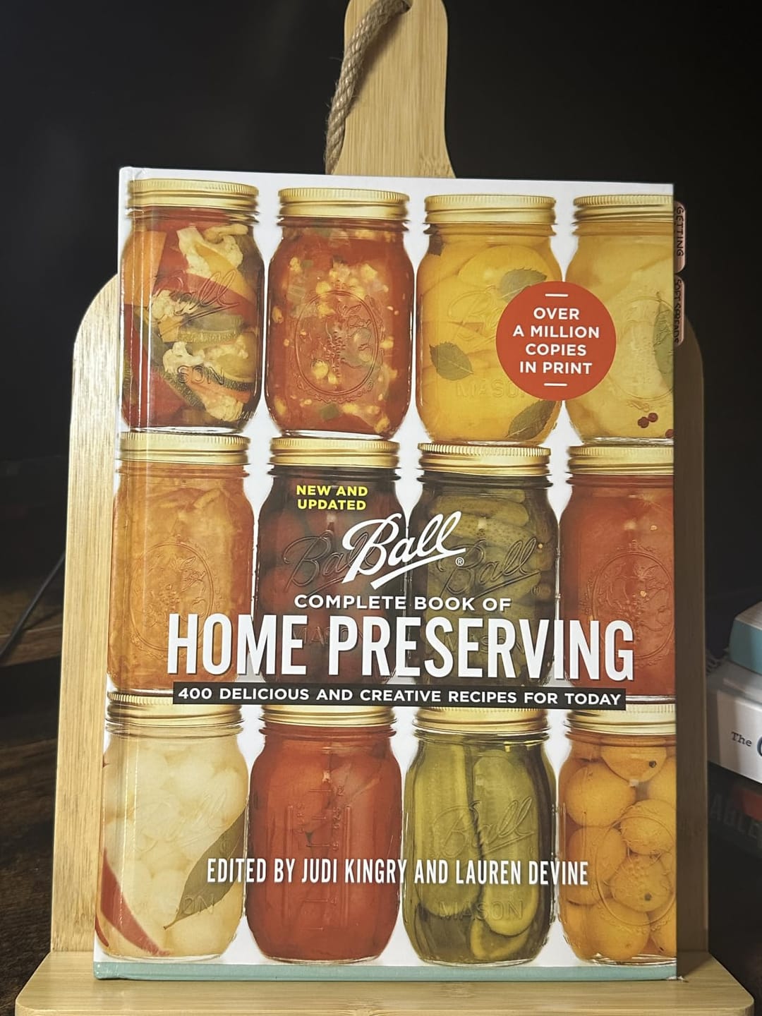 Customer photo review of Complete Book of Home Preserving
