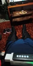 Customer photo review of "Professional Air Compression Leg Recovery System for Circulation and Lymphatic Drainage"