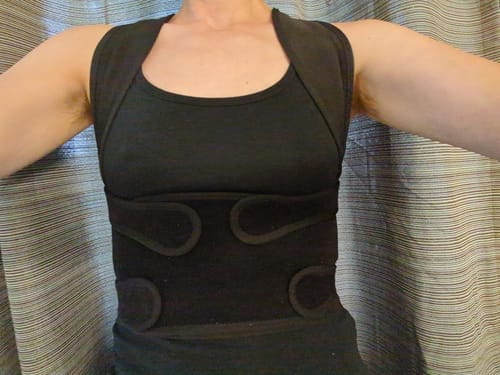 Customer photo review of Rückenstütze PostureFlex