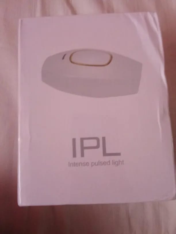 Customer photo review of Depiladora Laser IPL