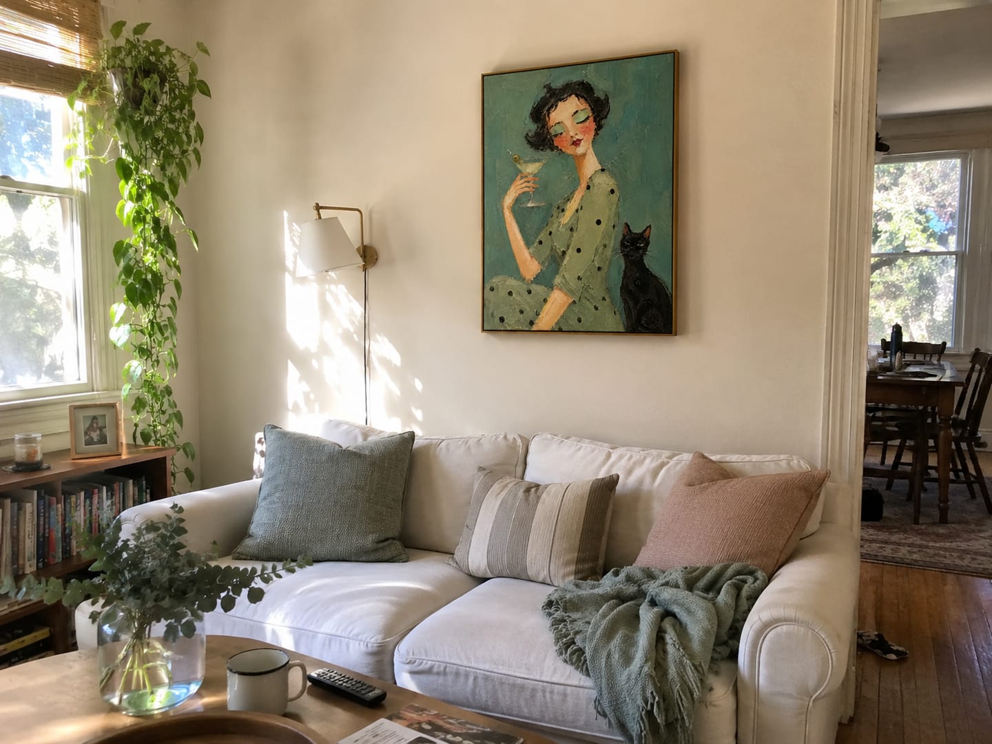 Customer photo review of Modern Folk Art ｜ Green Martini