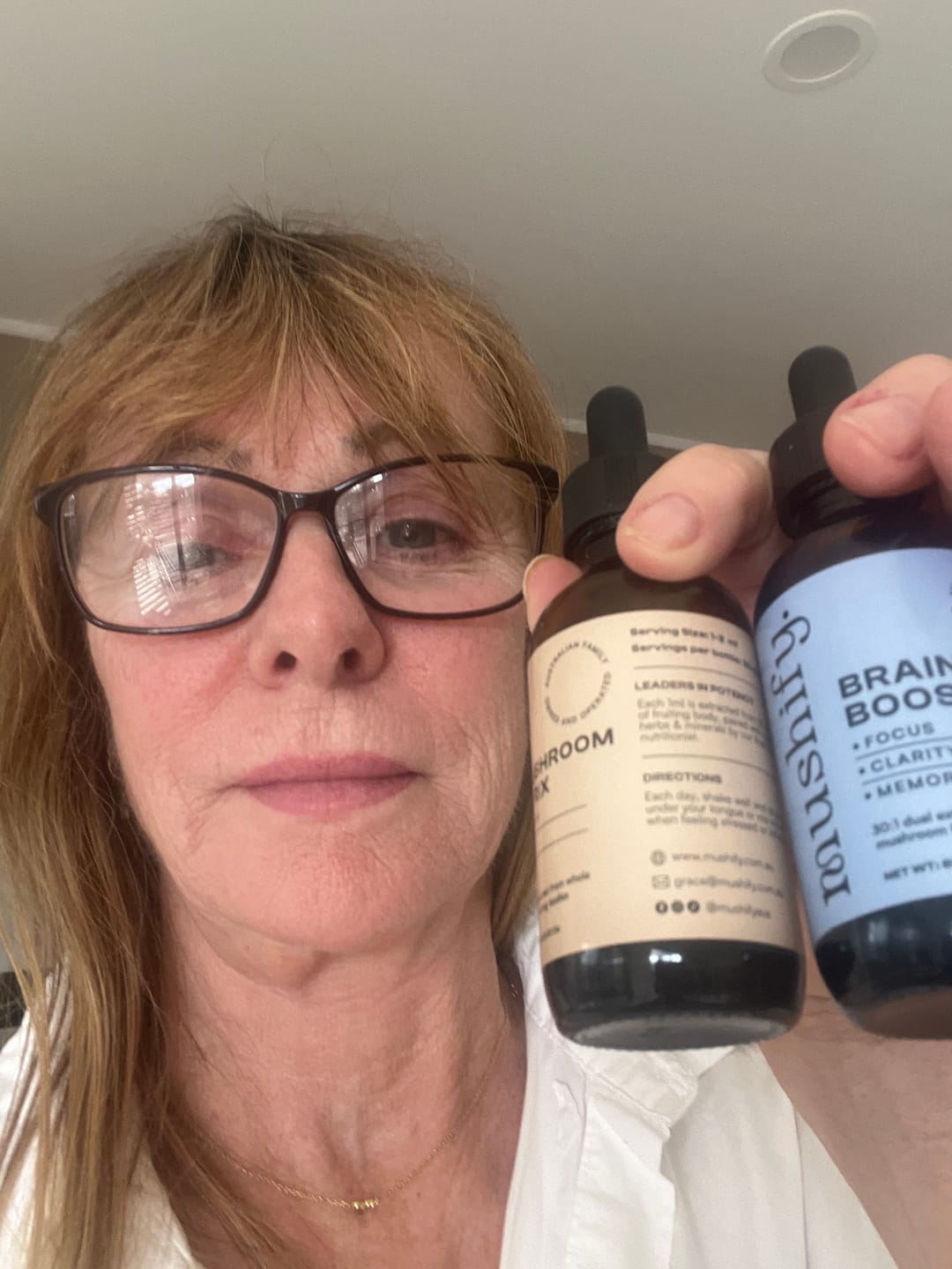 Customer photo review of Brain Boost - Lion's mane & Rosemary