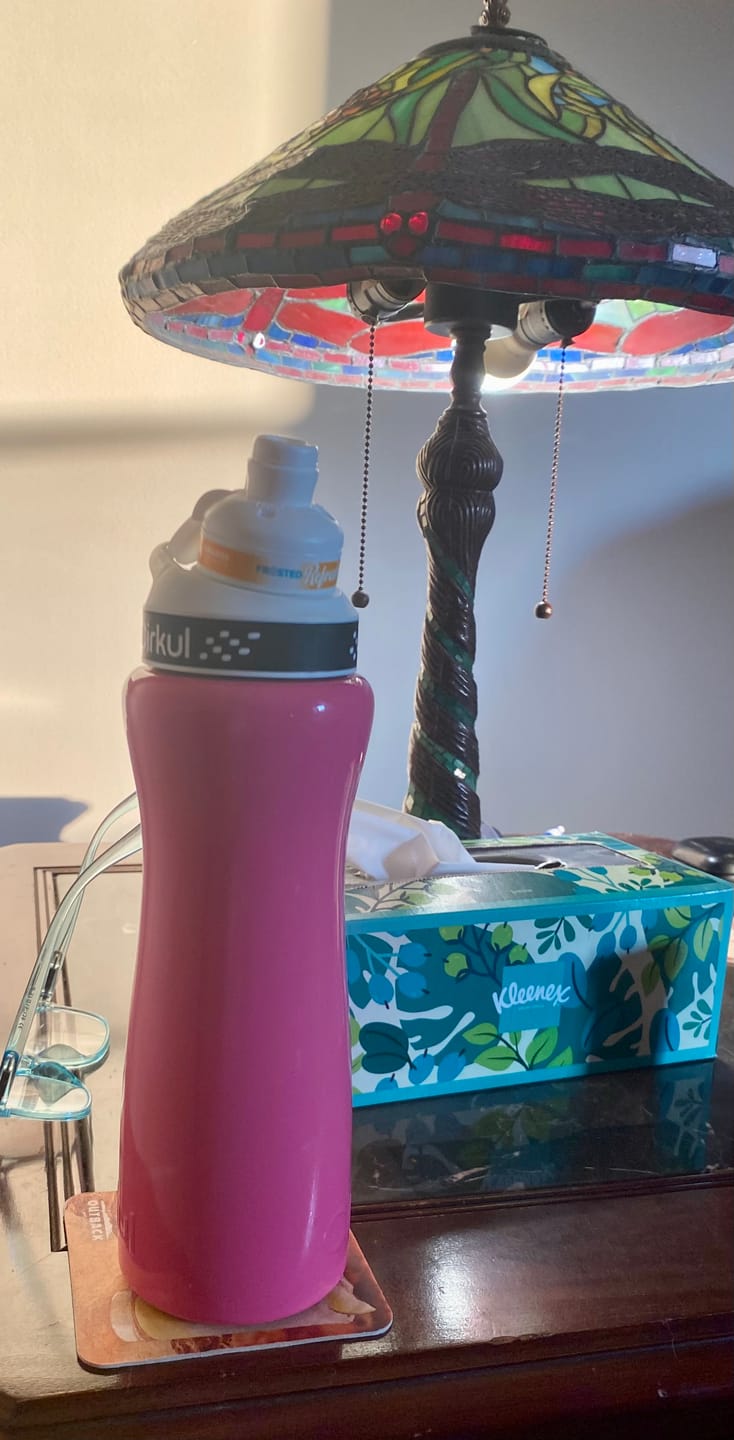 Customer photo review of Frosted Pink Refresher