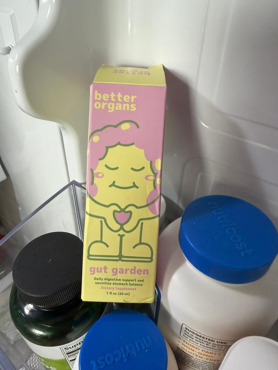 Customer photo review of Gut Garden | Daily Liquid Digestive Support & Sensitive Stomach Balance