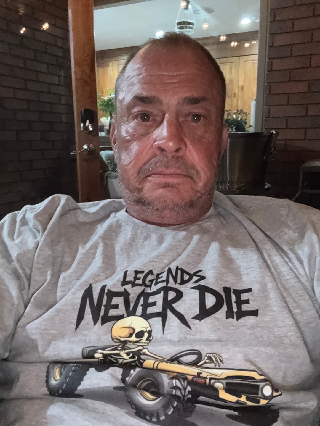 Customer photo review of Legends Never Die T-Shirt