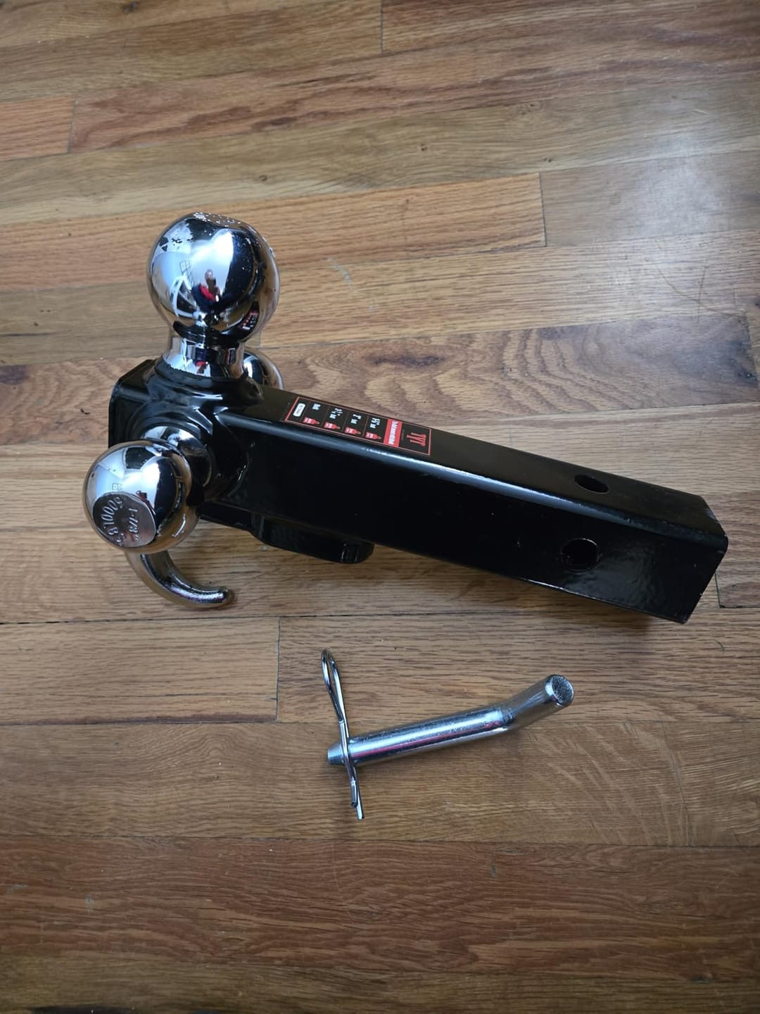 Customer photo review of TYT Tri-Ball Mount with Tow Hook