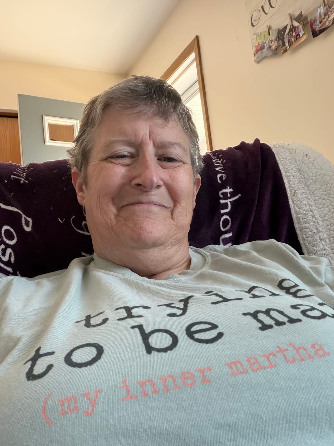 Customer photo review of Inner Martha T-Shirt