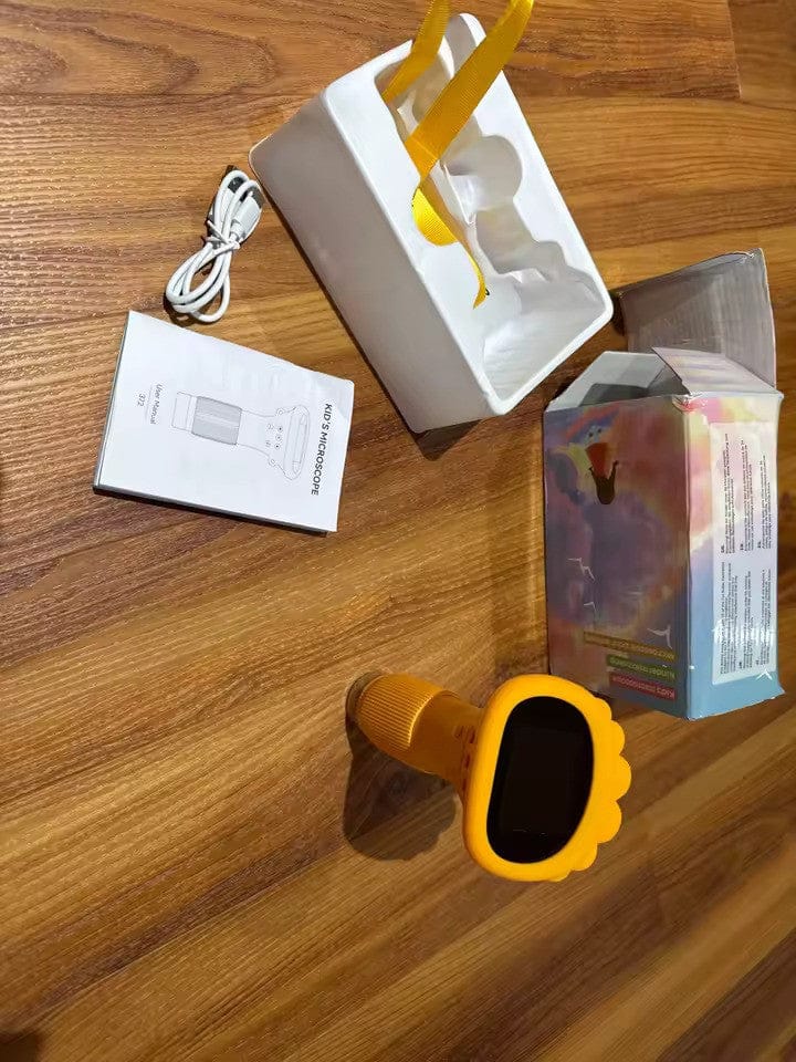 Customer photo review of Kit Explorador: Microscopio Infantil Portable Digital HD + Guía de Crianza Digital 🔬✨