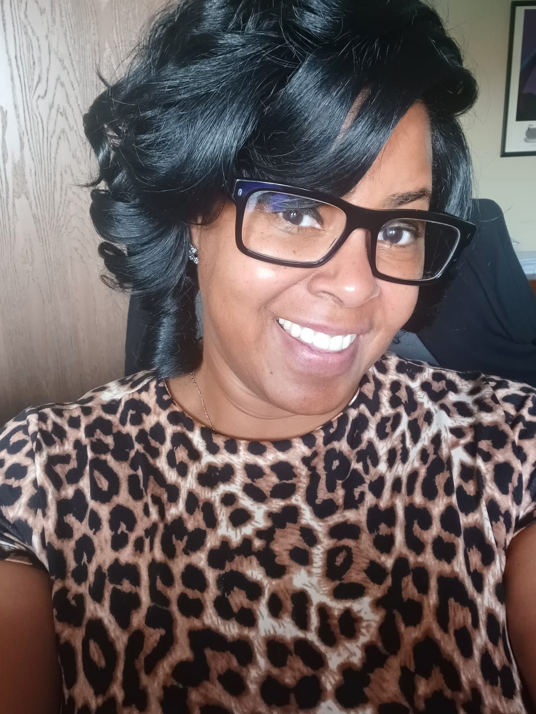 Customer photo review of It's A Wig Dream A Line Lace Part Wig - MAGIC