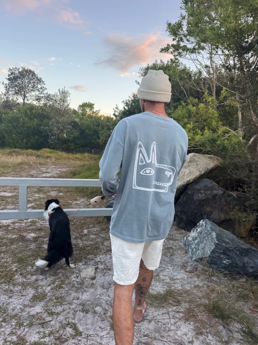 Customer photo review of El Dingo Stamp Longsleeve Tee