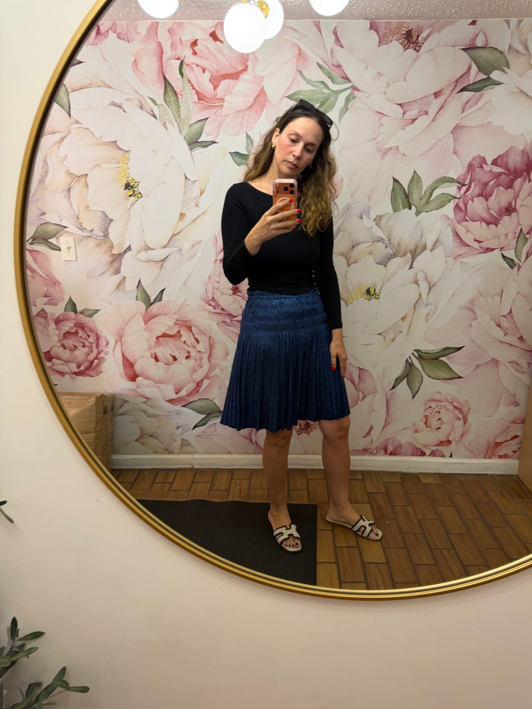 Customer photo review of Essential slip skirt 2.0