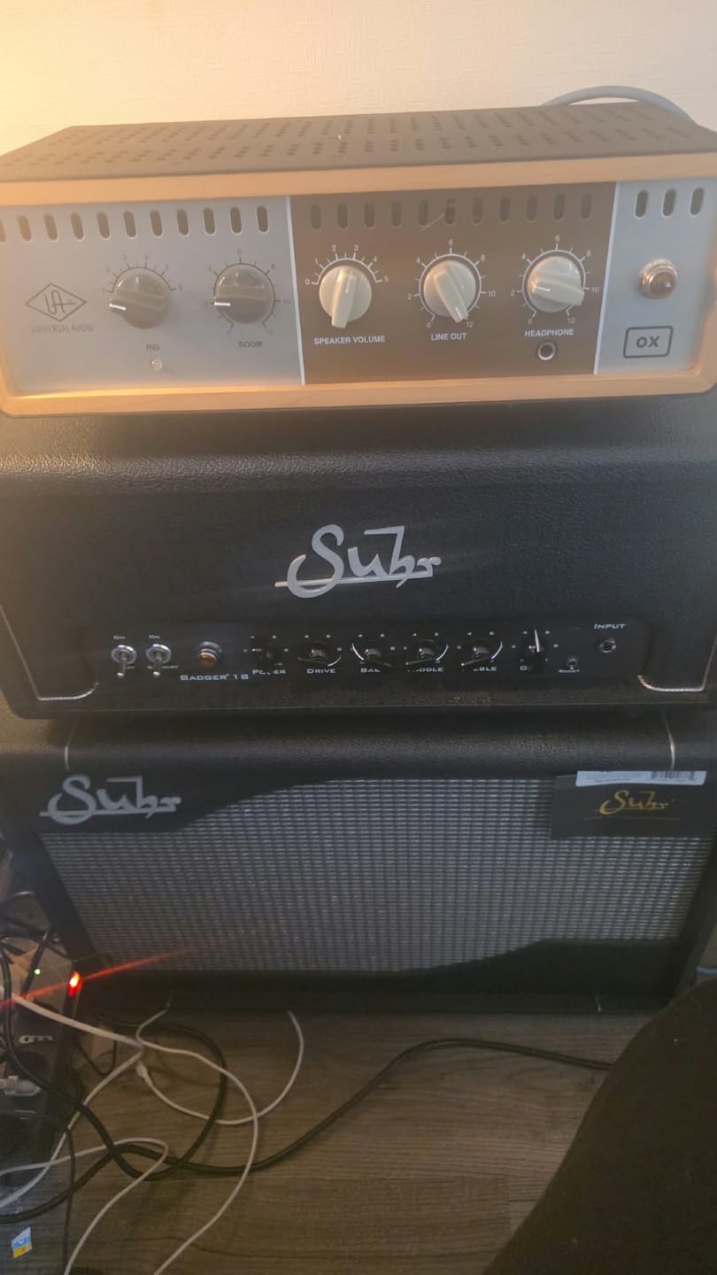 Customer photo review of Suhr Badger 18 Head - Cabezal Guitarra Eléctrica