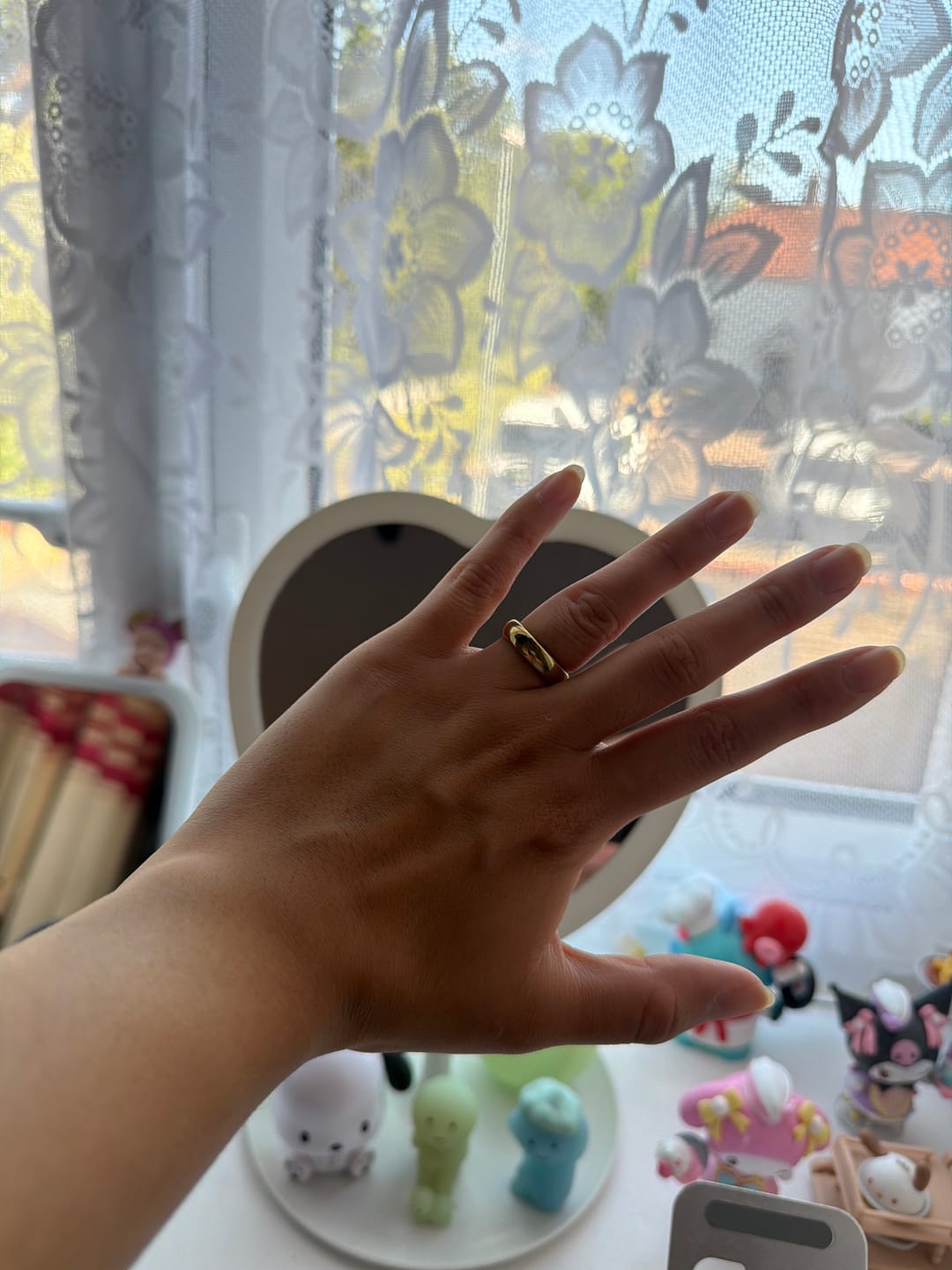 Customer photo review of Classic Stacking Ring