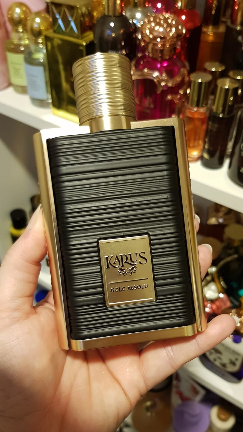 Customer photo review of Khadlaj Karus Gold Absolu Eau de Parfum 100ml