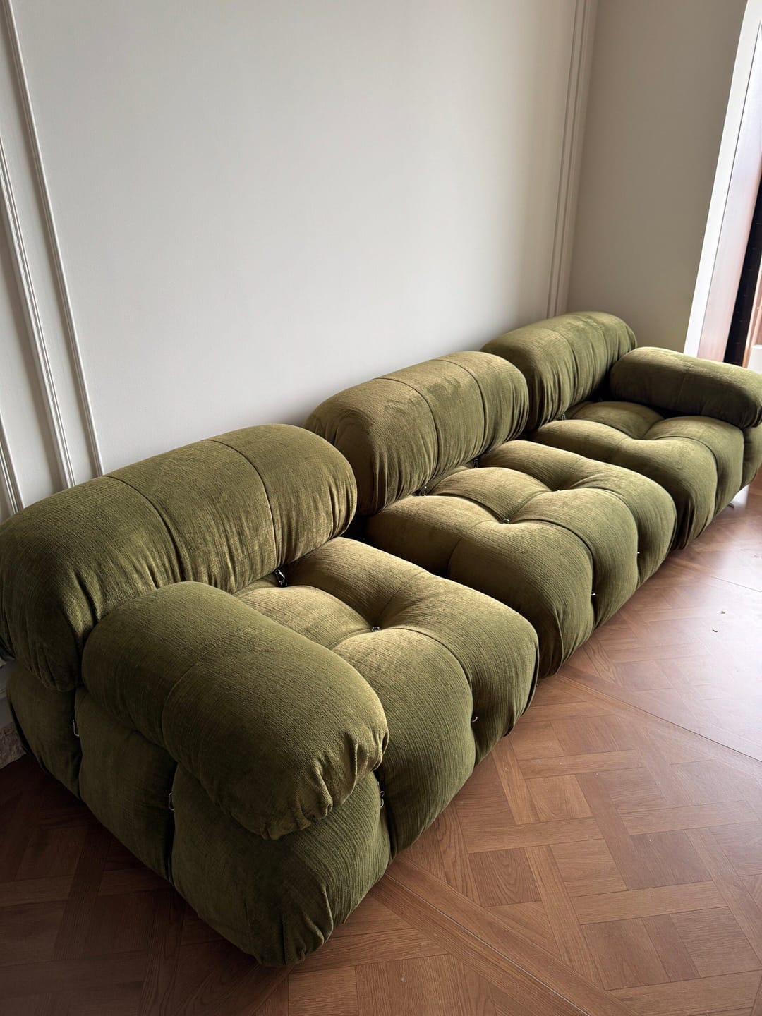 Customer photo review of Hiksnra Sofa Corner Module | Vacuum Packed Compression Sofa