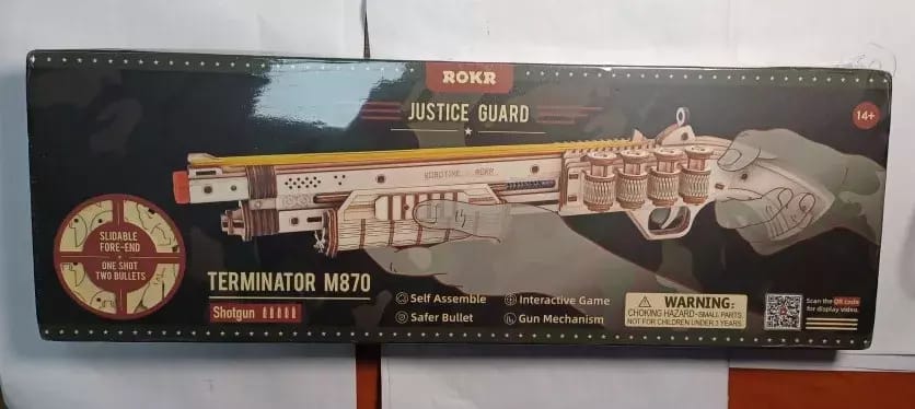 Customer photo review of ROKR Corsac M60 Justice Guard Gun