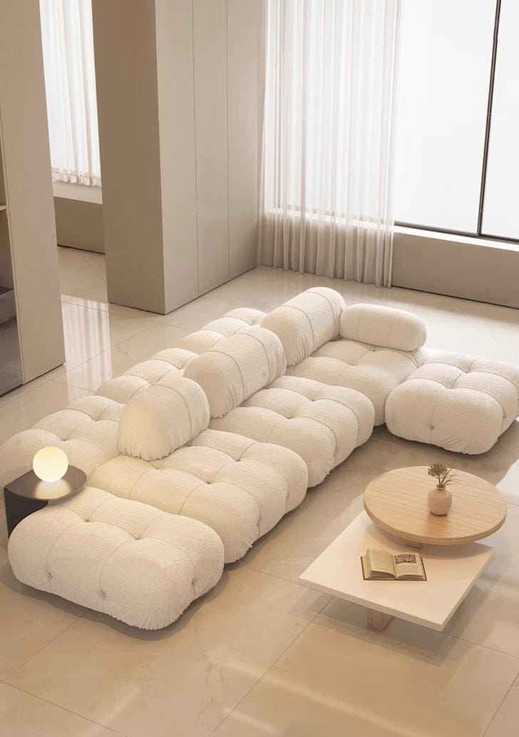 Customer photo review of Hiksnra Sofa Rectangular Ottoman  | Vacuum Packed Compression Sofa