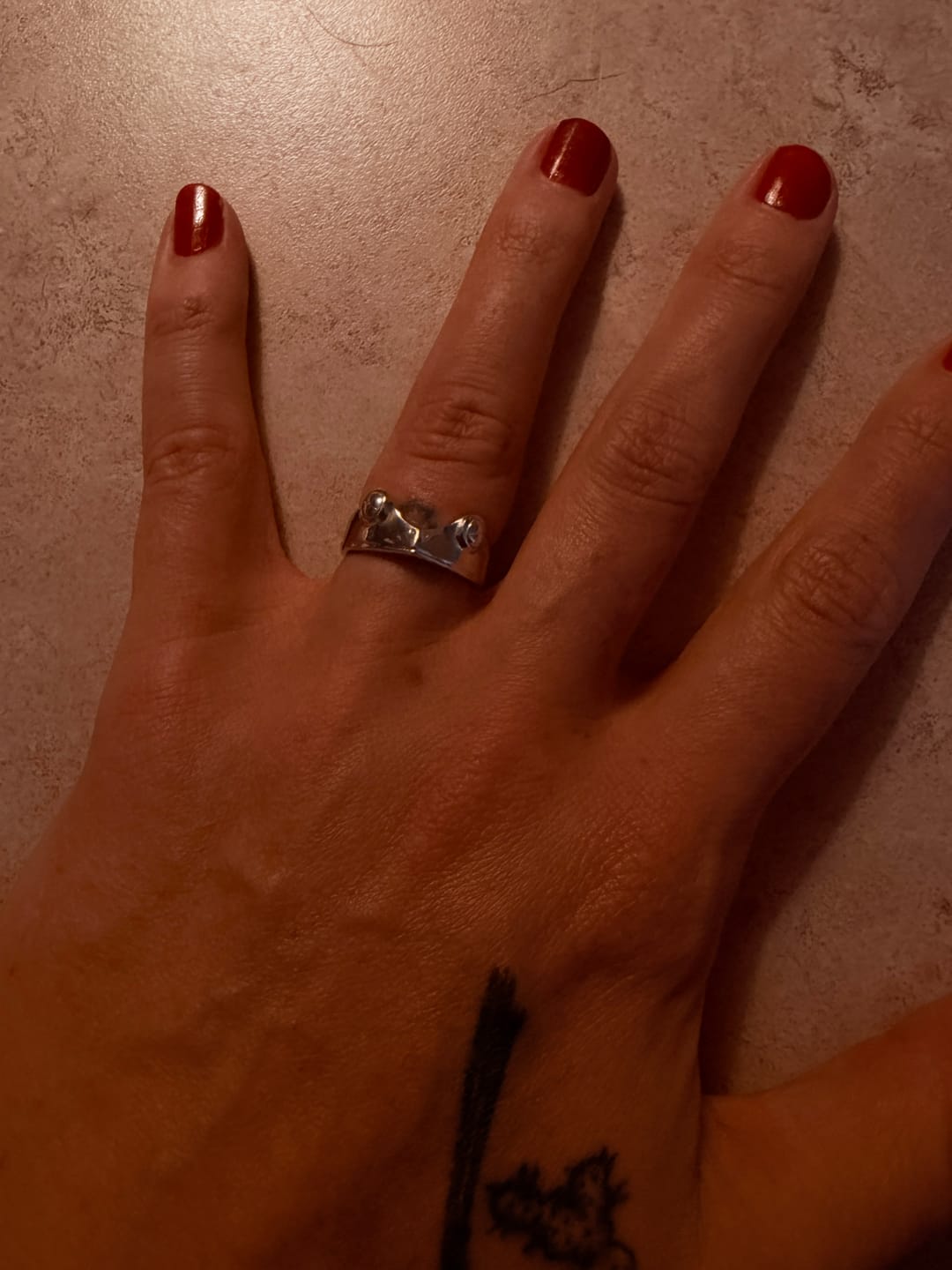 Customer photo review of Hamibus Frog Ring