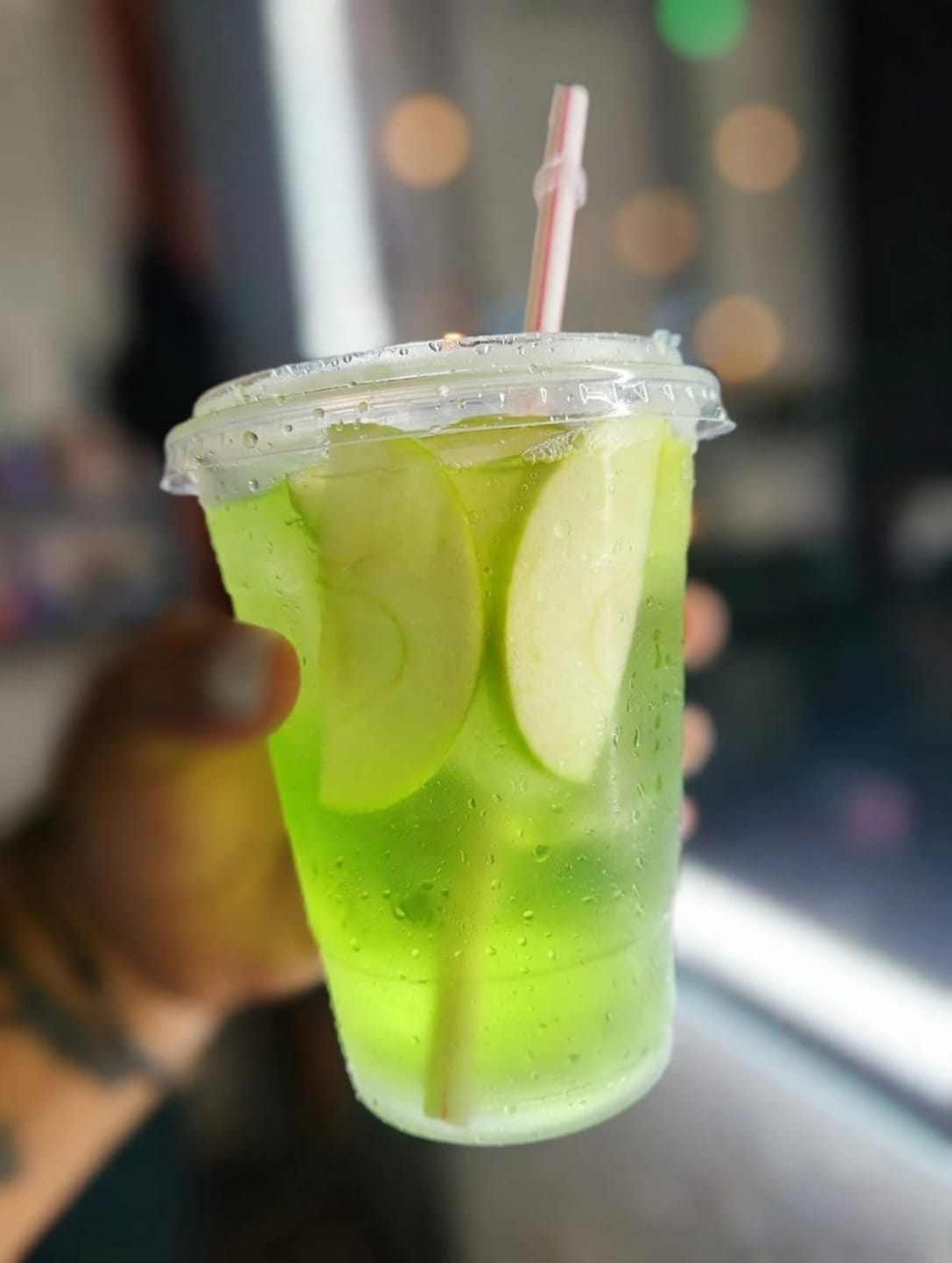 Customer photo review of Jarabe DaVinci Cereza Botella 1 Litro