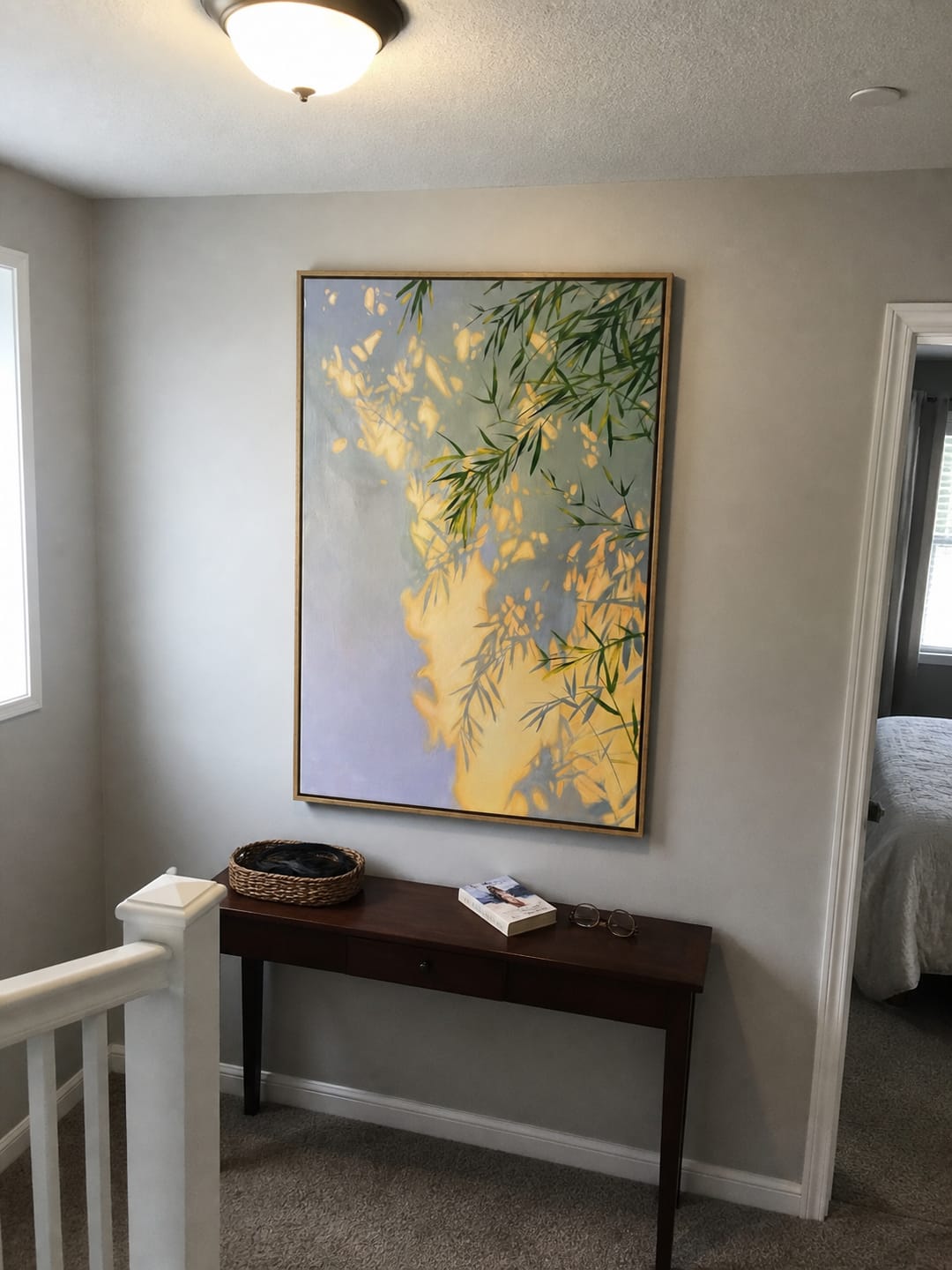 Customer photo review of Expressive Contemporary Art｜Bamboo Light Reflection