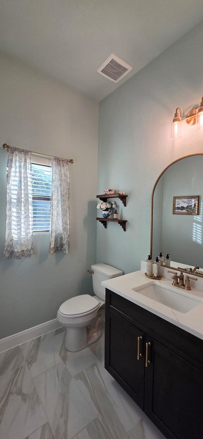 Customer photo review of Vintage Scrollwork Floral Linen Kitchen Curtains (2 Panels)