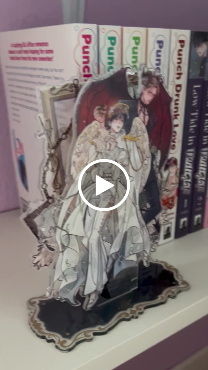 Customer video review of 【Pre-Order】Punch Drunk Love - Broken Wings - Broken Wings Acrylic Double Stand