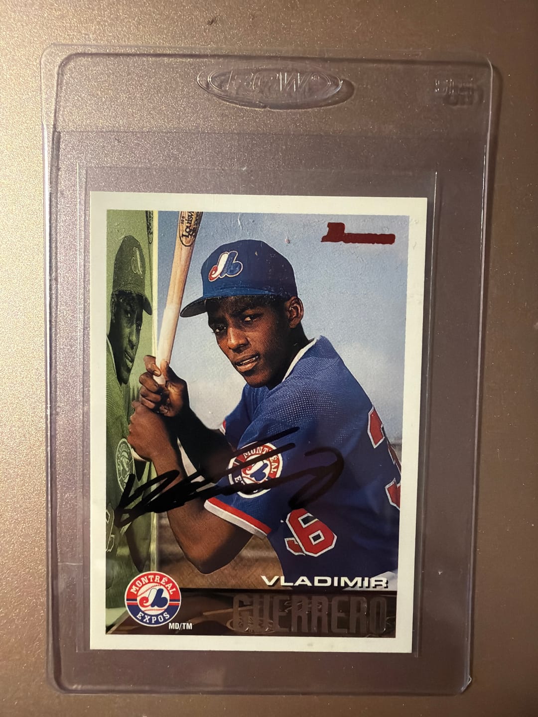 Customer photo review of Vladimir Guerrero Sr Autograph Signing