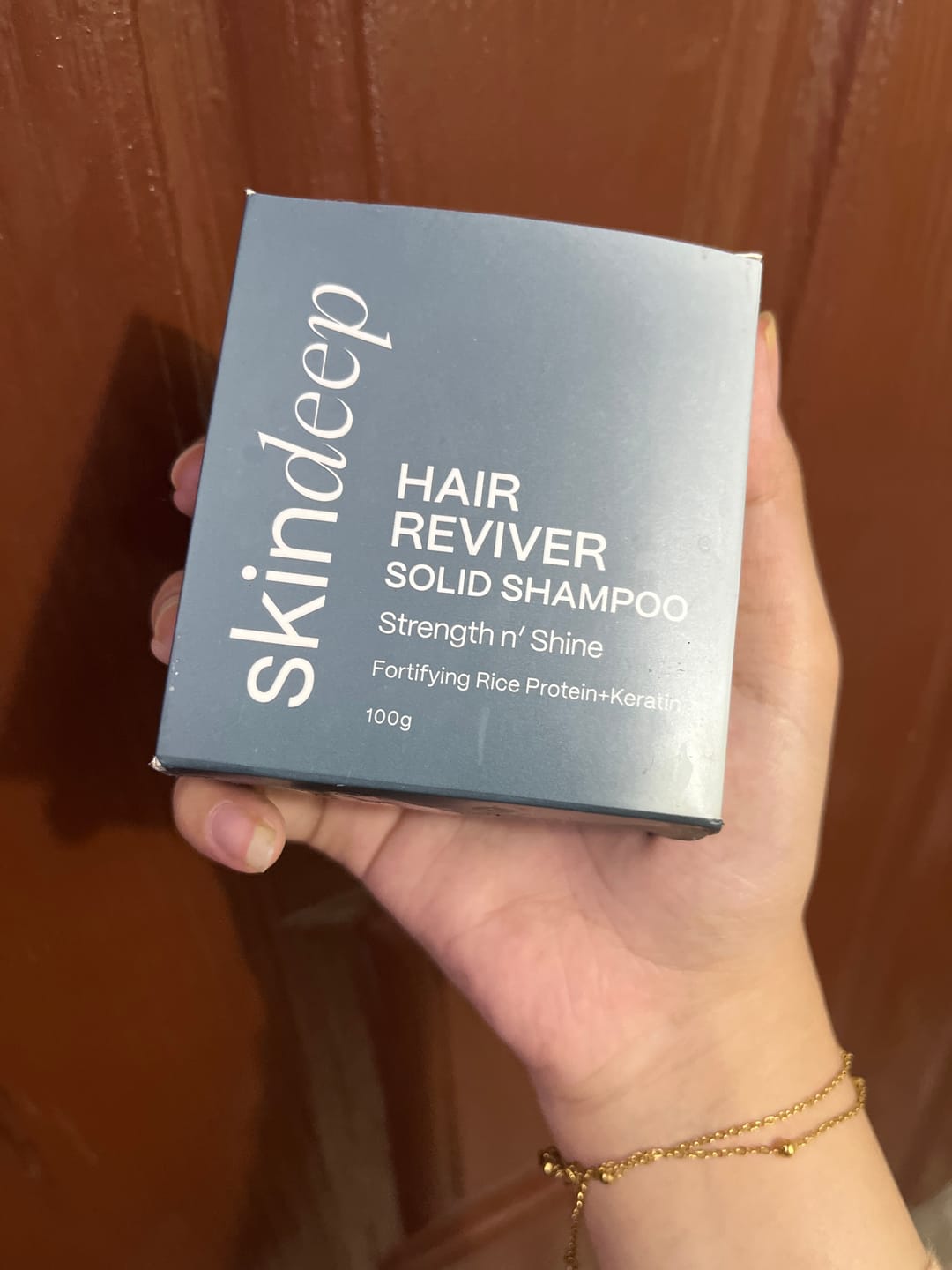 Customer photo review of HAIR REVIVER - Rice Protein Solid Shampoo