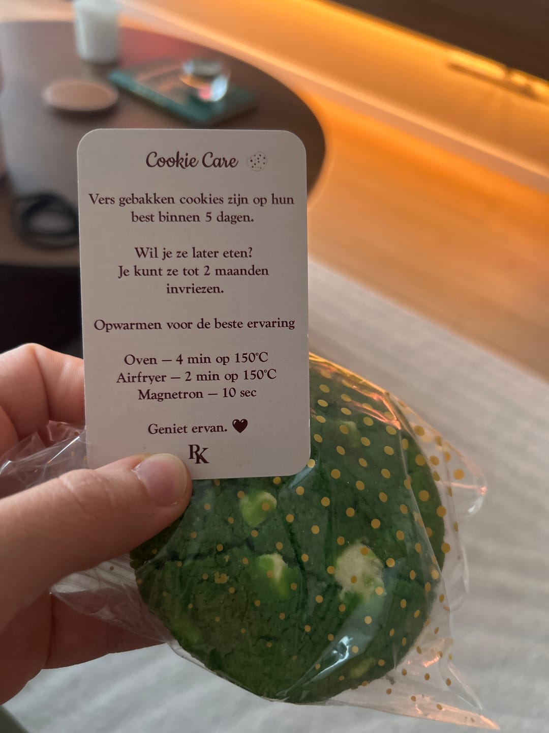 Customer photo review of Dawet Cookies