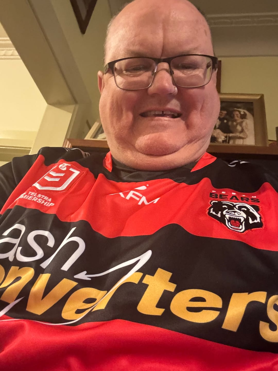 Customer photo review of 2027 Perth Bears Home Jersey