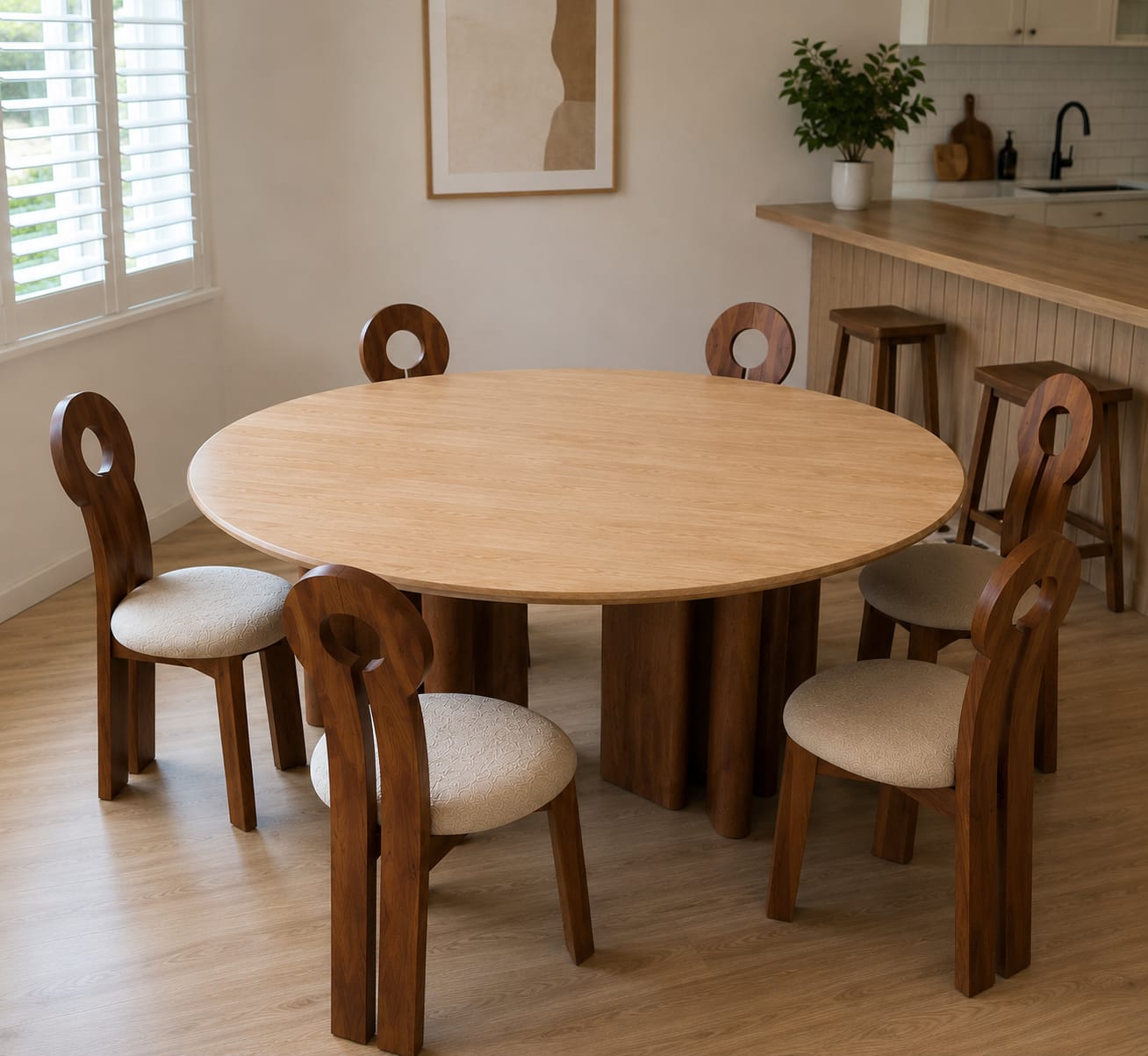 Customer photo review of Montrose Dining Table