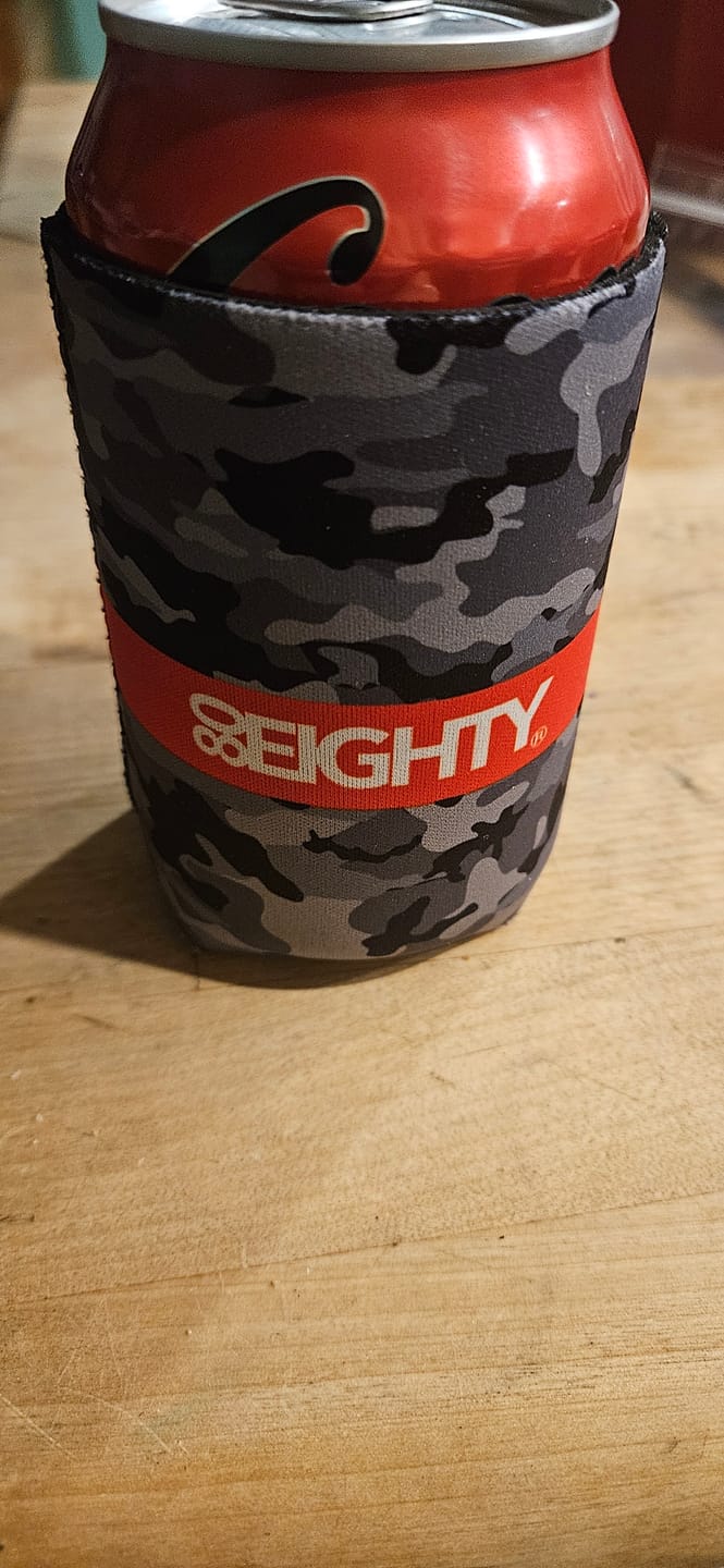 Customer photo review of 80Eighty® Camo Koozie
