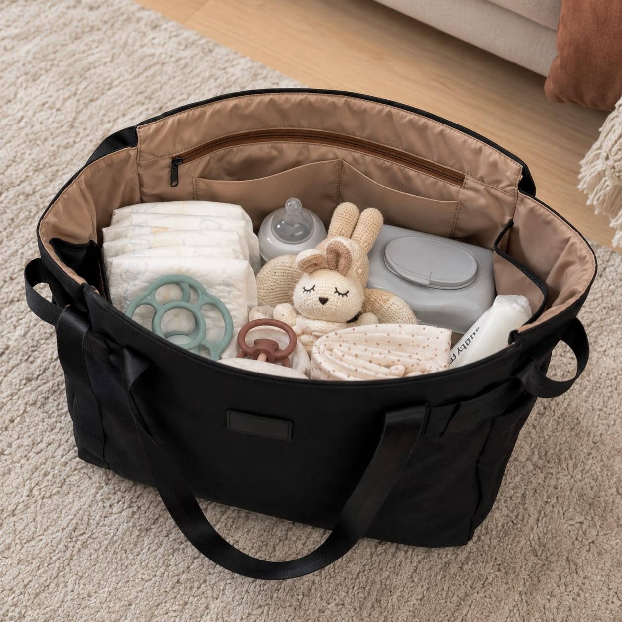 Customer photo review of Bolso de Pañales Plegable