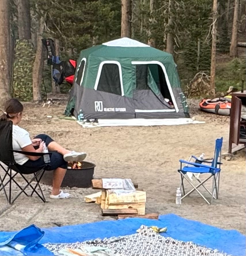 Customer photo review of 2-Step Cabin Tent
